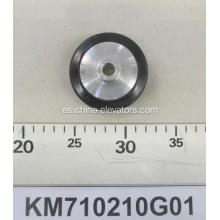 KM710210G01 Rueda de fricción para tacómetro de motor Kone